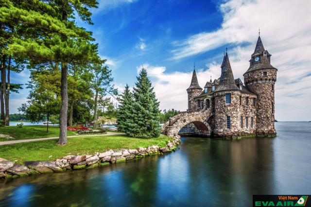 Boldt Castle ngày nay là một trong những điểm du lịch yêu thích tại New York