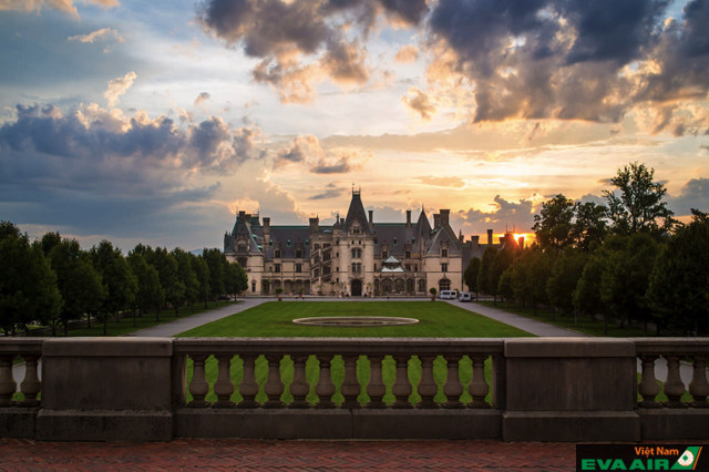 Biltmore Estate sở hữu một khu vườn lớn xanh mát