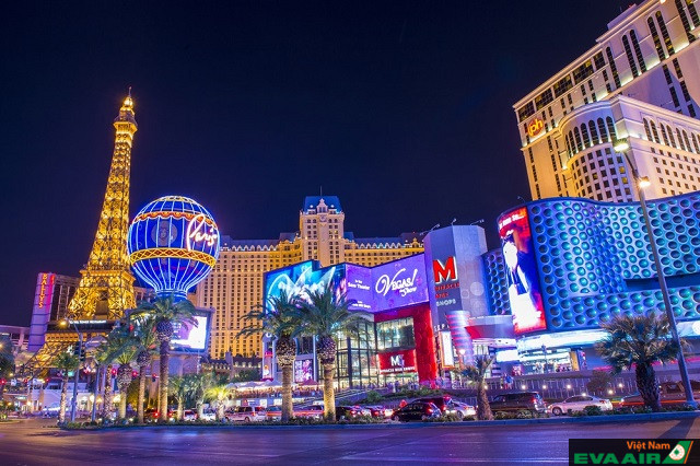 Las Vegas Strip như một thế giới thu nhỏ tại Nevada – Mỹ