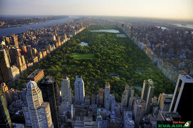 Central Park được ví như ốc đảo xanh giữa lòng thành phố New York