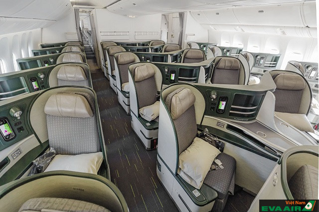 Hạng ghế Thương gia sẽ mang đến cho hành khách trải nghiệm bay tuyệt với tới Mỹ