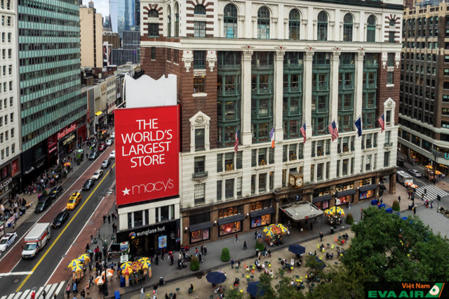 10 trung tâm mua sắm nổi tiếng nhất New York
