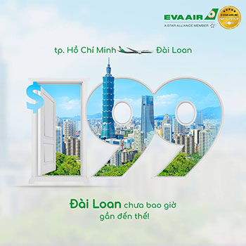 EVA Air khuyến mãi đi Đài Loan