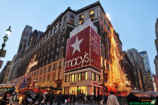 Herald Square Macy thiên đường mua sắm cho những tín đồ mê thời trang