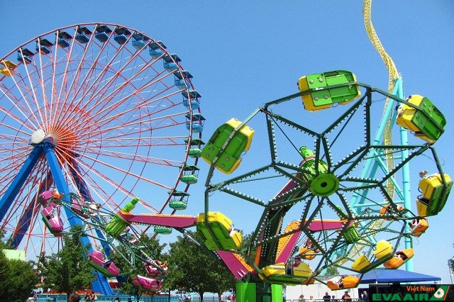 Cedar Point hội tụ nhiều chiếc tàu lượn siêu tốc đẳng cấp của thế giới