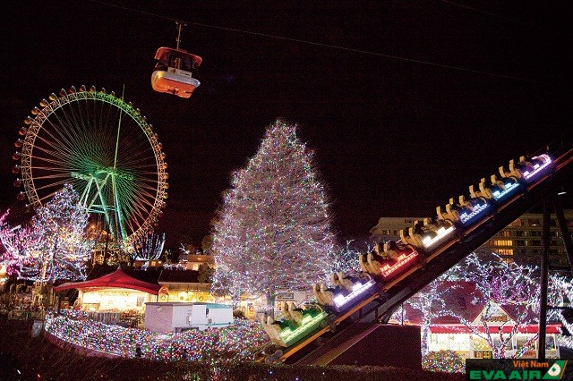 Yomiuri Land nơi cho bạn trải nghiệm nhiều trò chơi cảm giác mạnh