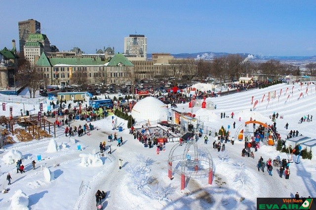 Lễ hội mùa đông Quebec, một trong những lễ hội ấn tượng nhất trong tháng 2