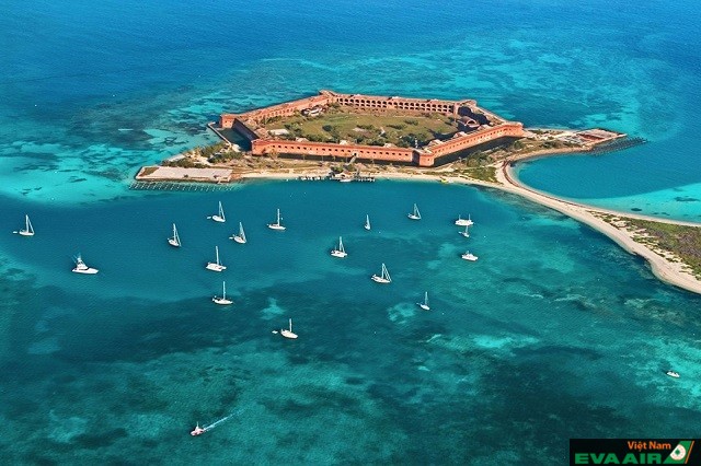 Vườn quốc gia Dry Tortugas là điểm du lịch hấp dẫn khó bỏ qua