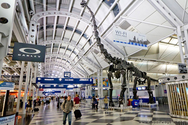 Sân bay quốc tế O'Hare là một trong những sân bay hàng đầu của Mỹ