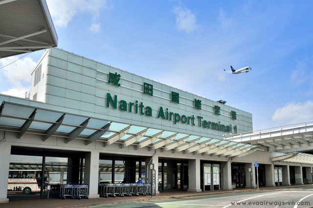 Sân bay quốc tế Narita là điểm đáp xuống của chuyến bay Việt – Nhật