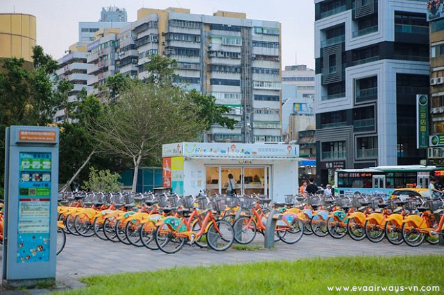 Ở Đài Loan còn có xe đạp công cộng cho mọi đối tượng