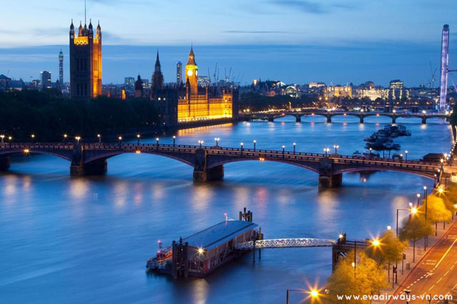 Dạo bộ doc sông Thames để chiêm ngưỡng thủ đô London