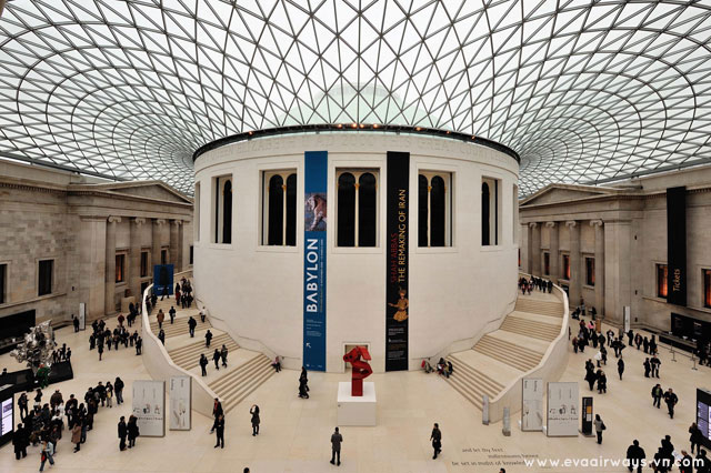 Bên trong bảo tàng Anh Quốc ở London