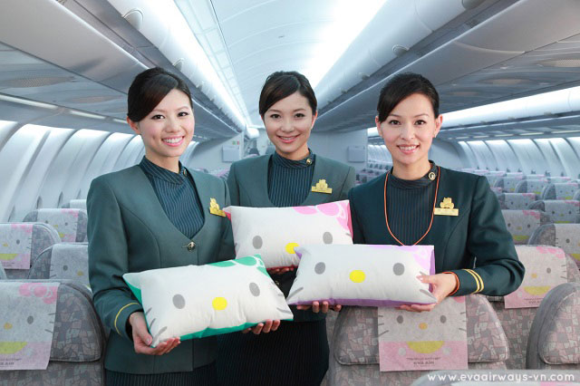 Dịch vụ chăm sóc khách hàng của hãng EVA Air