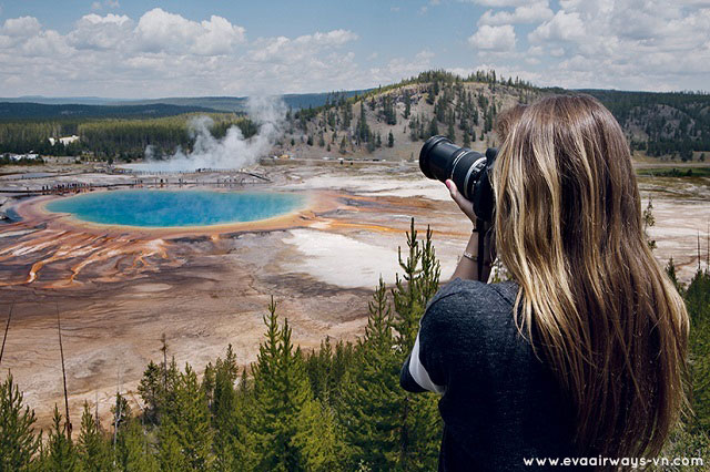 Yellowstone là vườn quốc gia đầu tiên của nước Mỹ