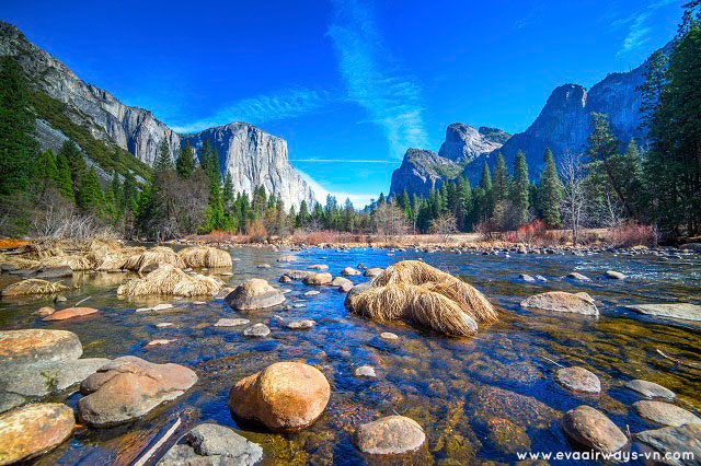 Vườn quốc gia Yosemite là điểm đến hấp dẫn của nhiều du khách