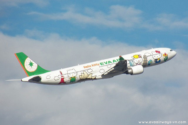 Máy bay B777-300ER của EVA Air