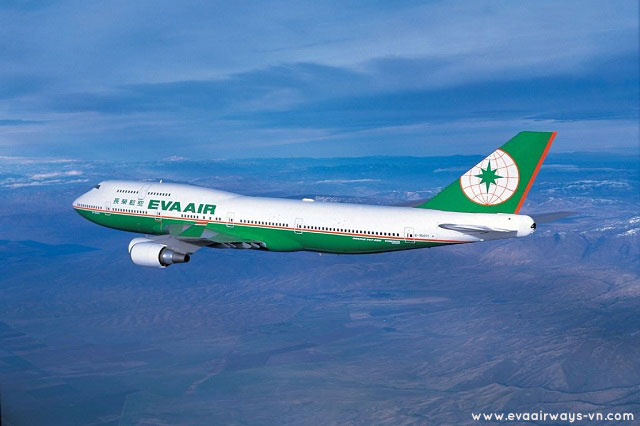 Hãng vé máy bay EVA Air là của nước nào?