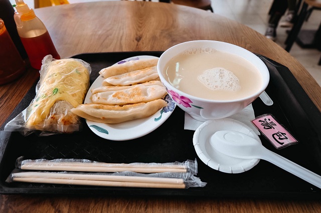 Những món ăn sáng quen thuộc của người dân Đài Loan