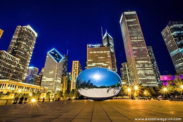 Chicago là thành phố có nhiều phong cảnh đẹp, đồng thời là “thiên đường mua sắm” tại Mỹ