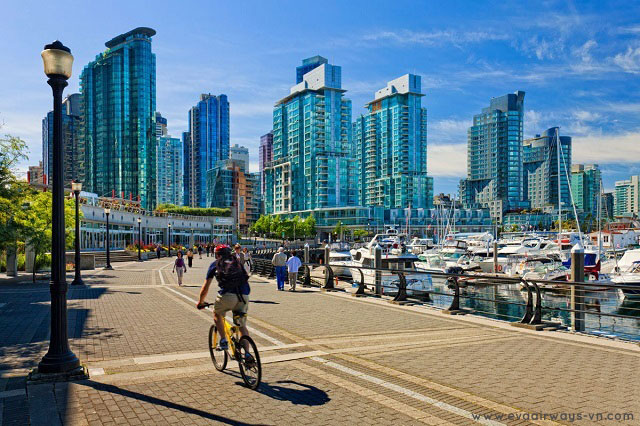 Vé máy bay đi Vancouver “Canada” một chiều - khứ hồi giá rẻ